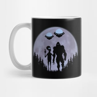 Bigfoot Ufos And Alien Mug